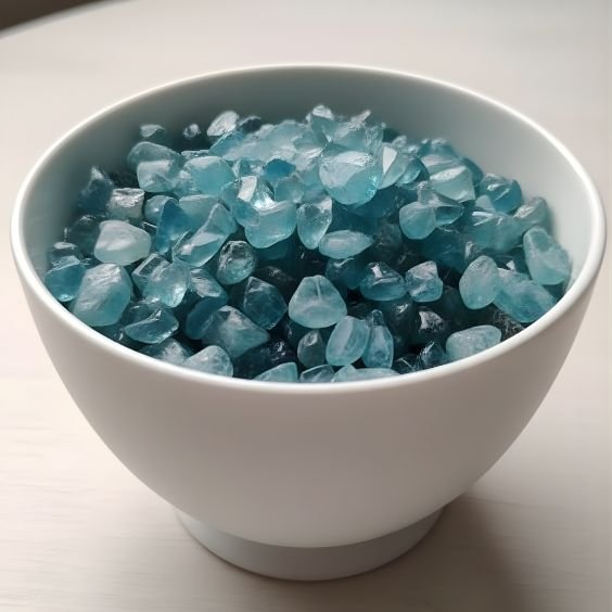 Blue Apatite Chips Stone